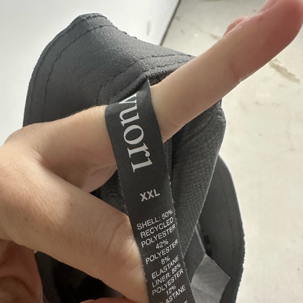 Vuori Trail 2.0 Shorts Mens XXL Grey Lined Running Training Performance Blend - Picture 4 of 4